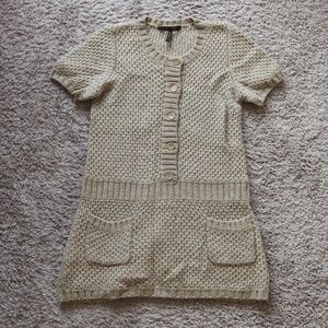 BCBG Short Sleeve Sweater Dress